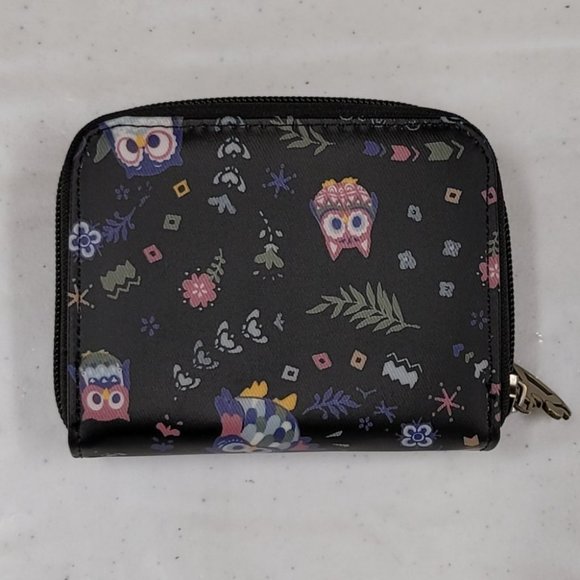 Waterproof Owl Snap Fold Short Wallet Coin Purse - Picture 8 of 13